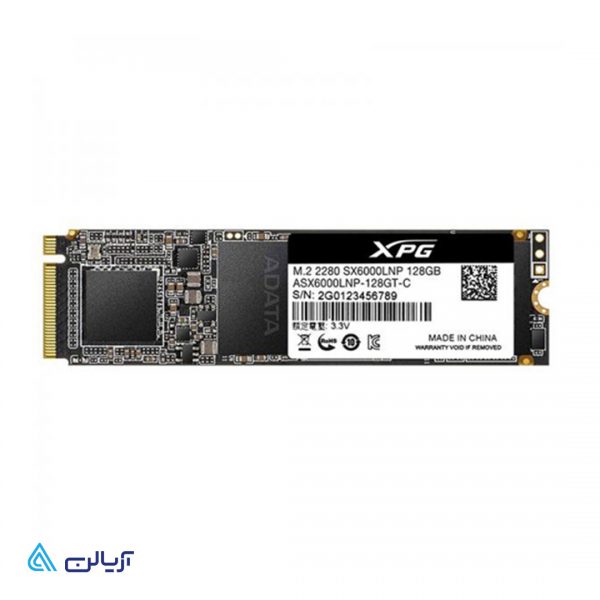 حافظه SSD اینترنال ای دیتا مدل XPG SX6000 Lite ظرفیت 128 گیگابایت