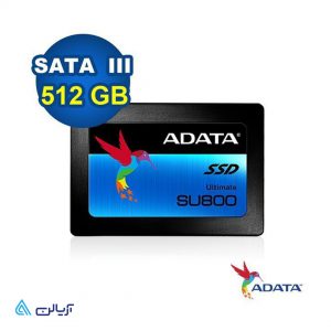 حافظه SSD ای دیتا مدل SU800 ظرفیت 512 گیگابایت